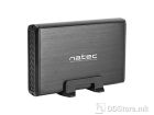 External Rack 3.5" USB 3.0 Natec Rhino Black