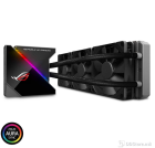 ASUS ROG RYUJIN 360, all-in-one liquid CPU cooler with color OLED