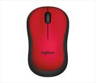 MOUSE WIRELESS Logitech® M221 Silent Red, 910-004884