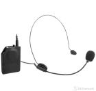 Trevi Wireless Set EM 408R w/Receiver, Transmitter Black Microphone