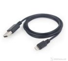 USB Cable for Apple devices Lightning Gembird 1m Black
