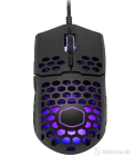 CoolerMaster MM711 RGB-LED Lightweight 60g Wired Gaming Mouse, Matte Black