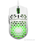 CoolerMaster MM711 Gaming Mouse with Lightweight Honeycomb Shell (60g), Matte White