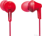 Panasonic RP-HJE125E-R Red Earphones