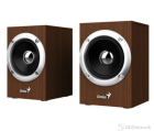 Genius Speaker SP-HF280, 2 x 3W, 3.5mm Jack, USB, Wood