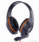 Gembird GHS-05 Gaming Black/Orange w/Mic Headphones