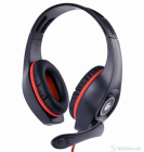 Headphones Gembird GHS-05 Gaming Black/Red w/Mic