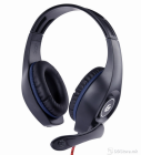 Headphones Gembird GHS-05 Gaming Black/Blue w/Mic