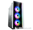 ATX / E-ATX Midi Tower Case Deepcool MATREXX 55 V3 ADD-RGB WH 3F w/USB 3.0, 2x USB 2.0, x3 RGB Fans