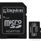 Kingston 32GB microSDHC Canvas Select 100R CL10 UHS-I Card + SD Adapter