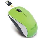 Genius NX-7000, Wireless ergonomic mouse, Sensor engine: Blue Eye, Color: Green, Number of buttons: 3 (left, right, middle button with