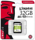 Kingston 32GB SDHC 80R C10