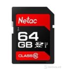 Secure Digital Netac 64GB SDHC P600 U1/C10 80MB Read