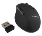 LC-Power Mouse m714BW, Optical, 2.4GHz, 6-Buttons, 1600Dpi, Wireless, Black