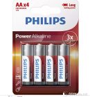 Batteries Philips PowerAlkaline AA 4 pack