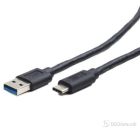 Cable USB 3.0 AM to Type-C 1m Gembird Black