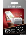 SAMSUNG 32GB EVO MicroSD+ Adater, P/N: MB−MC32GA/EU