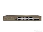 IP-COM Switch 24port Gigabit + 4xSFP + 1xConsole Layer 3 Managed PoE G5328P-24-410W