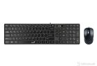 GENIUS SlimStar C126 Black COMBO KEYBOARD AND MOUSE WIRED