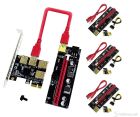 Power Box PCI Express Extension Riser Card 1 to 4