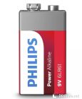 Battery Philips 9V 1pack Alkaline