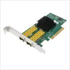 NET LAN PCIe SFP dual  port 10G , DIEWU TXA037, Chipset: Intel 82599EM, LP