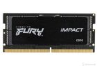 SODIMM Notebook Memory Kingston 8GB CL38 DDR5 4800MHz Fury Impact Black