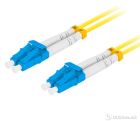 Cable Fiber Optic Duplex SM LC/UPC-LC/UPC 5m Lanberg Yellow