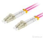 Cable Fiber Optic Duplex MM LC/UPC-LC/UPC 2m OM4 Lanberg Violet