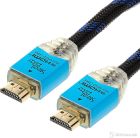 Cable HDMI 2.0 M/M 2M w/LED Steelplay - for PS4 or other