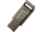 ADATA 64GB USB Flash Drive UV131, Gray, Seamlessly crafted with a chromium-gray finish, The beauty of simlicity, zinc-alloy, AUV131-64G