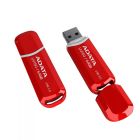 ADATA 64GB USB Flash Drive UV150, Red, Classic look with economical pricing, USB 3.2 Gen 1 (backward compatible with USB 2.0), AUV150-6