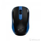 Genius NX-8008S, Wireless ergonomic mouse, Sensor engine: Blue Eye, Color: Black,  Number of buttons: 3 (left, right, middle button wit