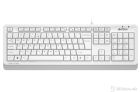 Keyboard A4 FKS10 Multimedia A-Shape USB White