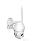 Security Camera Tellur UltraHD 3MP Outdoor Smart Wi-Fi Autotracking PTZ White