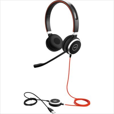 HEADPHONES JABRA EVOLVE 40 USB MS w/mic  6399-823-109