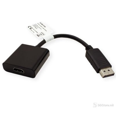 CONVERTOR DP (M) TO HDMI (F) BLACK
