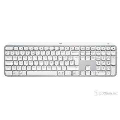Keyboard Logitech Wireless Desktop MX Keys S Pale Gray