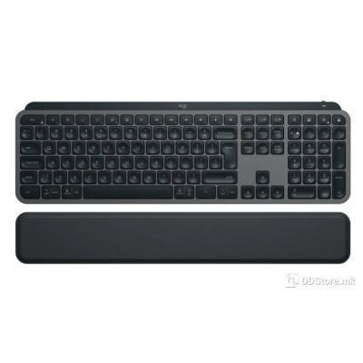 Keyboard Logitech Wireless Desktop MX Keys S Plus Graphite w/Palm rest