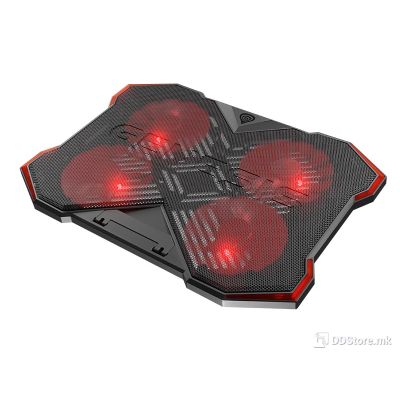 Notebook Stand/Cooler Genesis OXID 260 up to 17.3" Gaming LED Metal