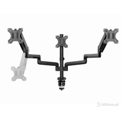 Monitor Desktop Stand Gembird for 3 Monitors Full Motion