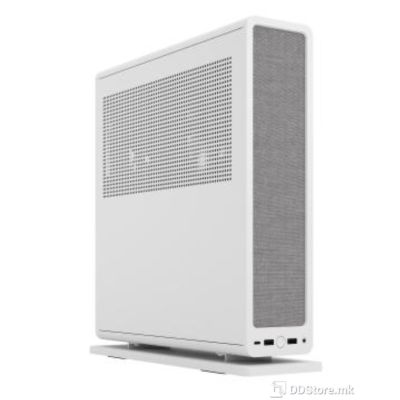 CASE FRACTAL DESIGN mini ITX RIDGE, 2x140mm Aspect 4-pin PWM fans, White, FD-C-RID1N-12