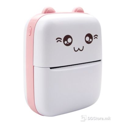 Thermal Printer Maxlife MXTP-100 Bluetooth Pink