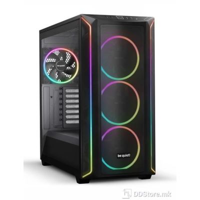 CASE BE QUIET! E-ATX Full-Tower SHADOW BASE 800 FX, 4x140mm Light Wings PWM, front ARGB LED, USB 3.1 type C, open mesh design w/WINDOW, Black BGW63