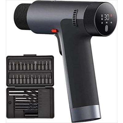 TOOL XIAOMI MI CORDLESS BRUSHLESS DRILL 2000-mAh x8 drill bit, x24 Screwdriving bit  BHR5510GL