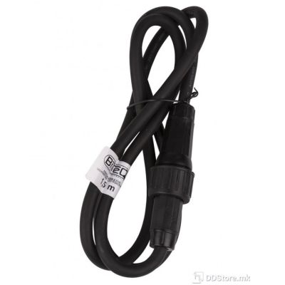 Cable Power Cord 8ca 1.5m Black
