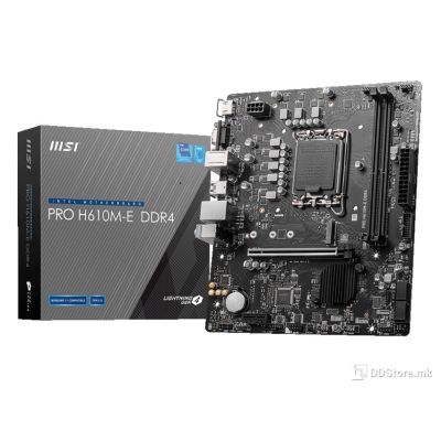 MB MSI PRO H610M-E DDR4