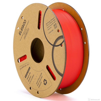 Filament for 3D Printer PLA 1.75mm Red 1Kg Elegoo