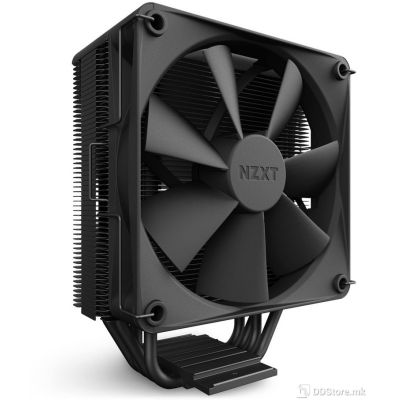 NZXT T120 CPU Air Cooler, Conductive Copper Pipes, Black, RC-TN120-B1