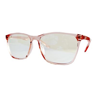 Two Circles Standard Pink Color - Blue Light and UV Protective Glasses, with included protection case, C4